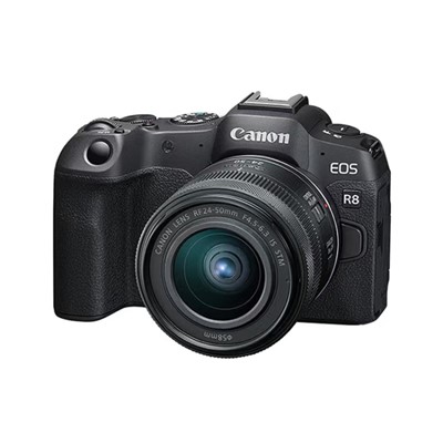 佳能（Canon）EOS R8 （24-50）单电/微单相机 全画幅专业微单数码相机 4K Vlog高清视频直播家用旅游照相机 RF24-50mm套机 畅拍套装